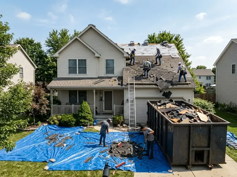roof-replacement-debris-remova-004 — frequently asked questions, Cheapest Dumpster Rentals in Glencoe, AL